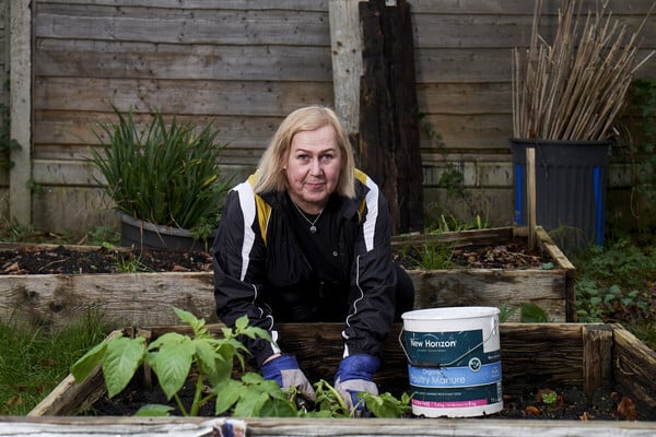 Vrijwilliger tuin en buiten