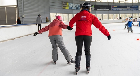 Begeleiding schaatsers - Zoeff
