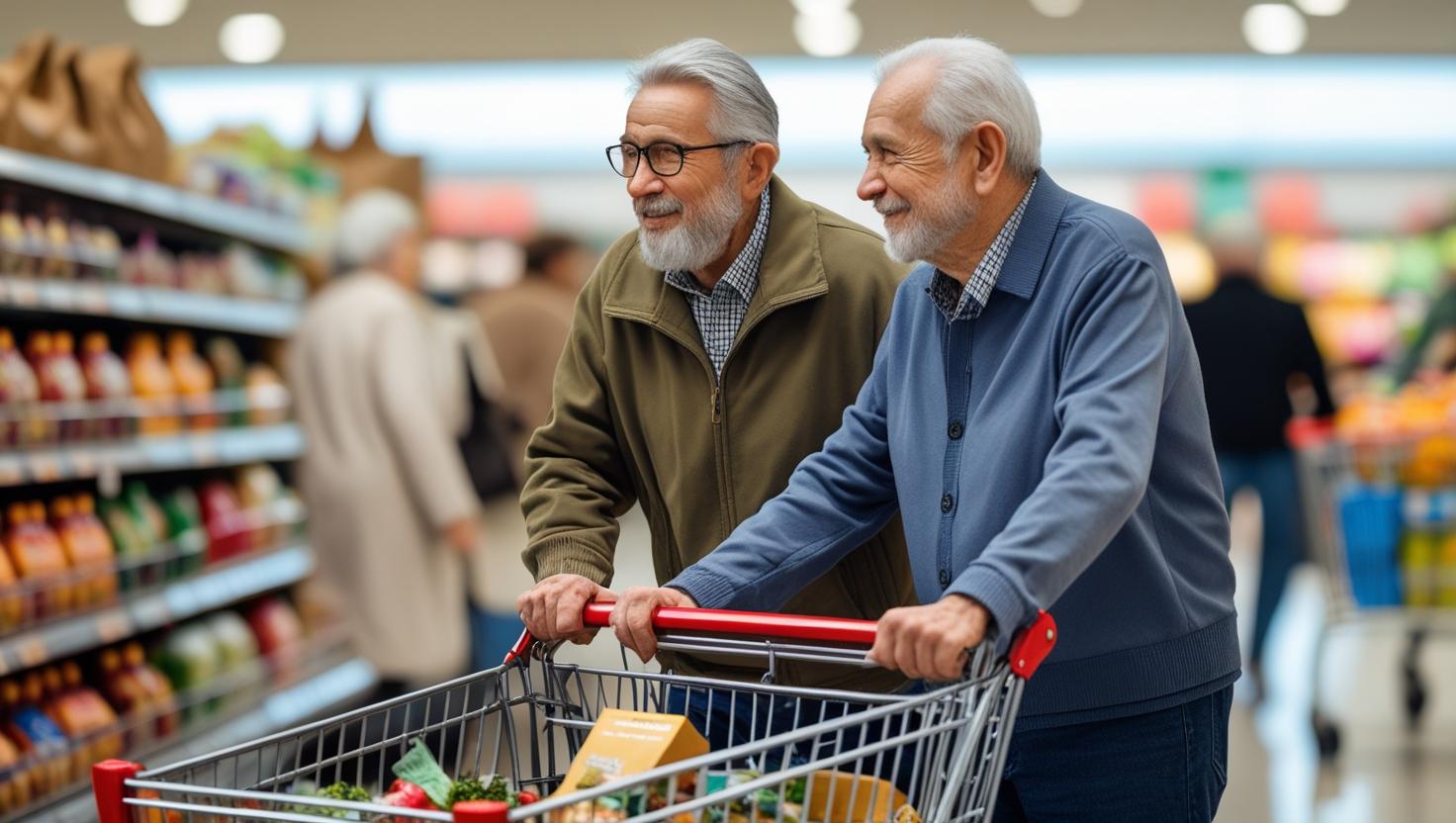 Boodschappen doen nabij Alkmaar 't Rak-Noord