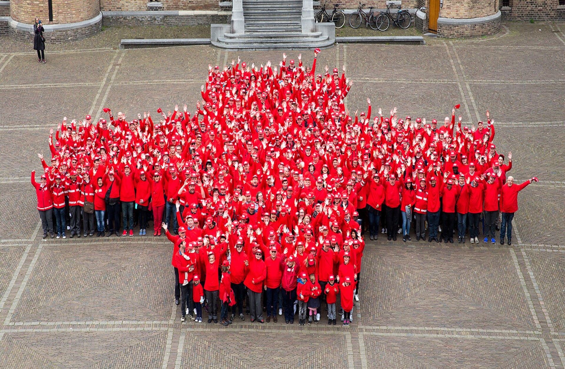 Vrijwilliger bij het Rode Kruis