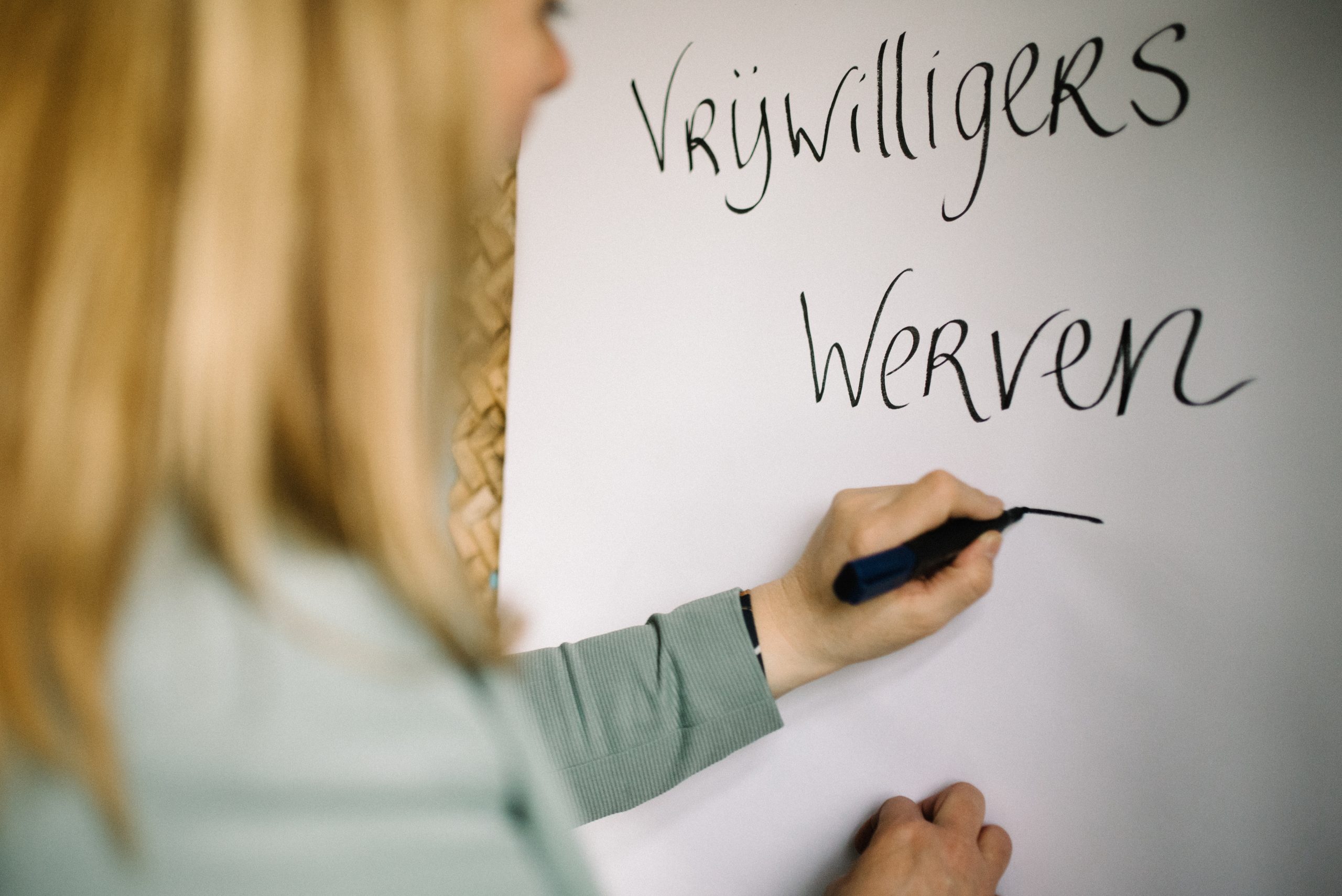 Workshop Het Nieuwe werven van vrijwilligers