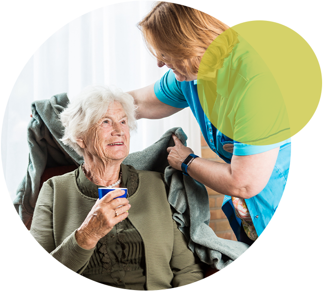 Wandelen met een bewoner, locatie de Oldeburgh in Oudorp