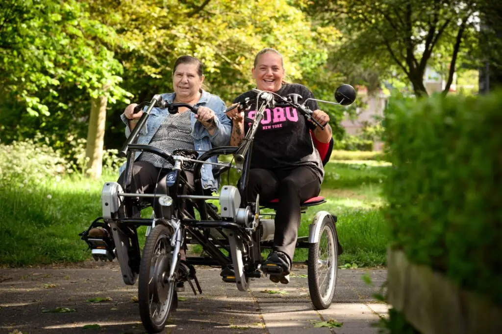 Vrijwilligers gezocht die met onze bewoners op de duofiets willen rijden. Stichting Niko, Locatie de Nieuwpoort