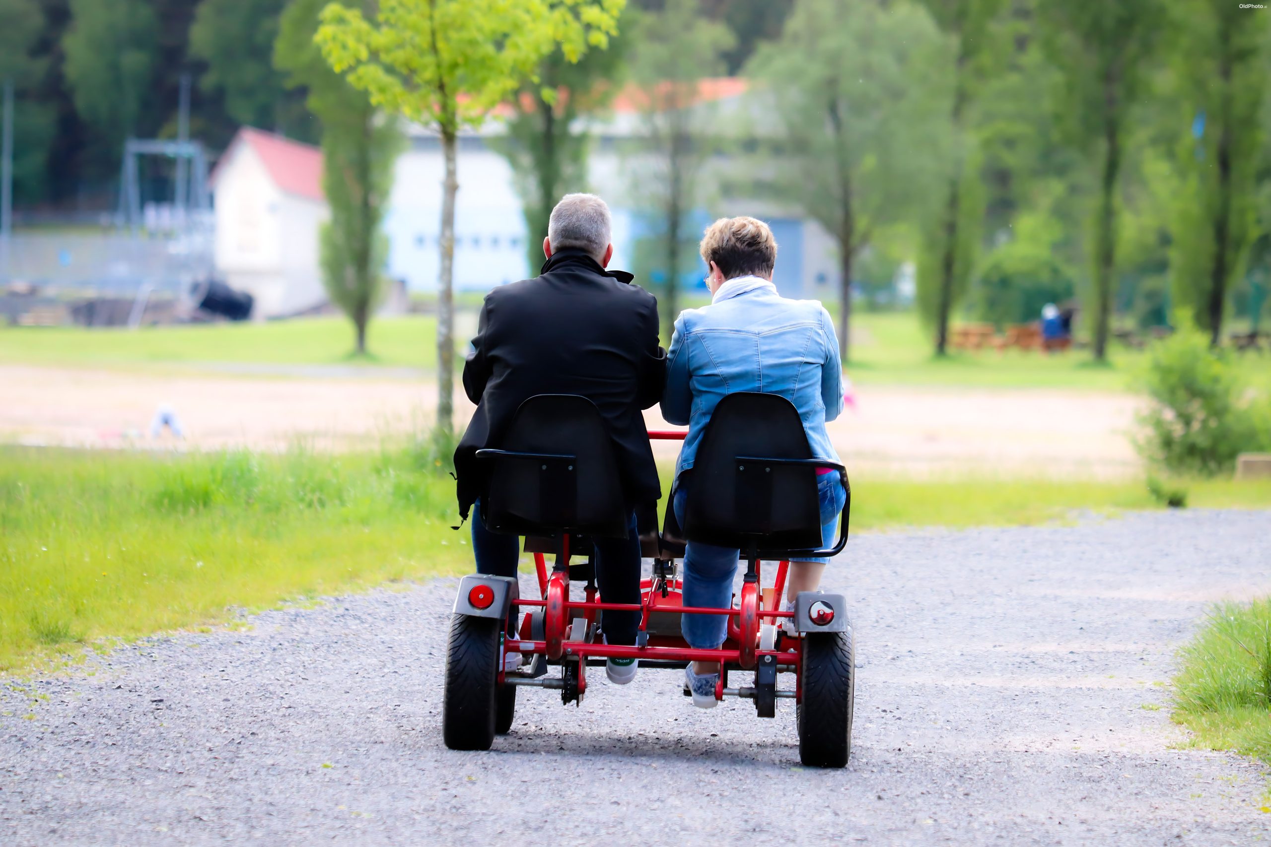 Op pad met een DUO fiets, locatie 't Rekerheem